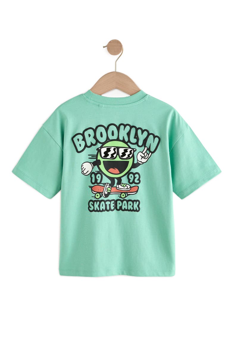 NEXT Kids' Assorted 3-Pack Carton Graphic T-Shirts, Alternate, color, 