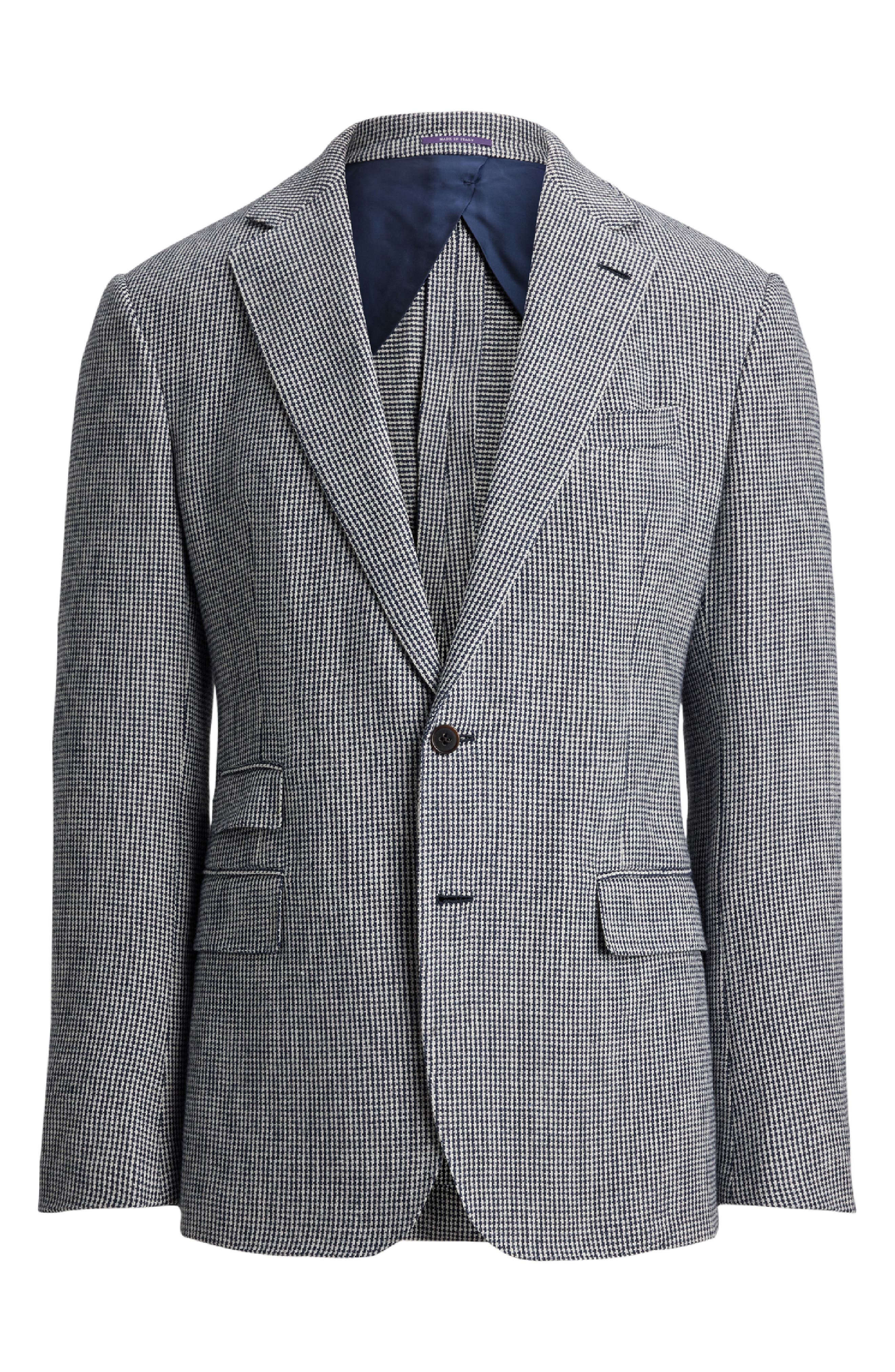 Ralph Lauren Purple Label Kent Hand-Tailored Tick-Weave Sport Coat