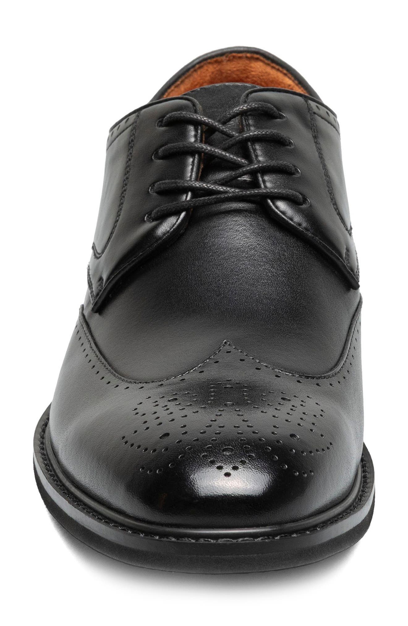 Stacy Adams Bennett Longwing Derby, Alternate, color, Black