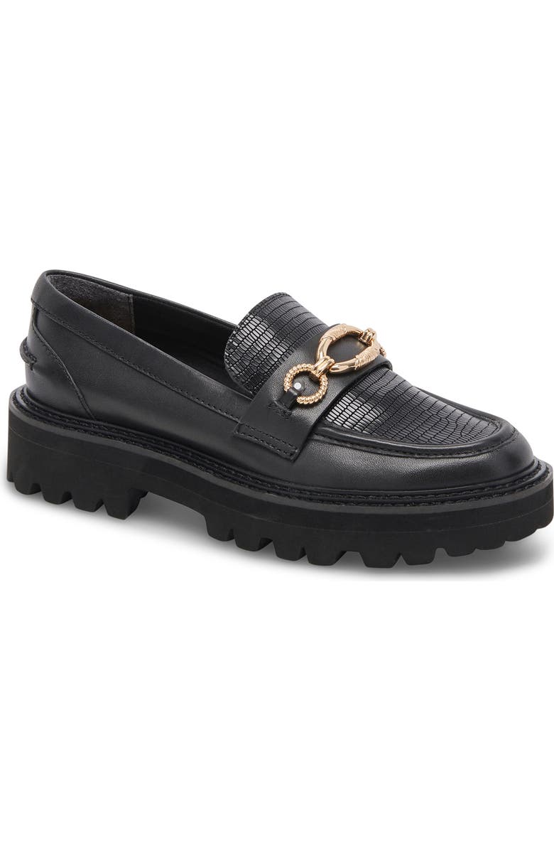 Dolce Vita Mambo Platform Loafer, Main, color, Black Multi Leather