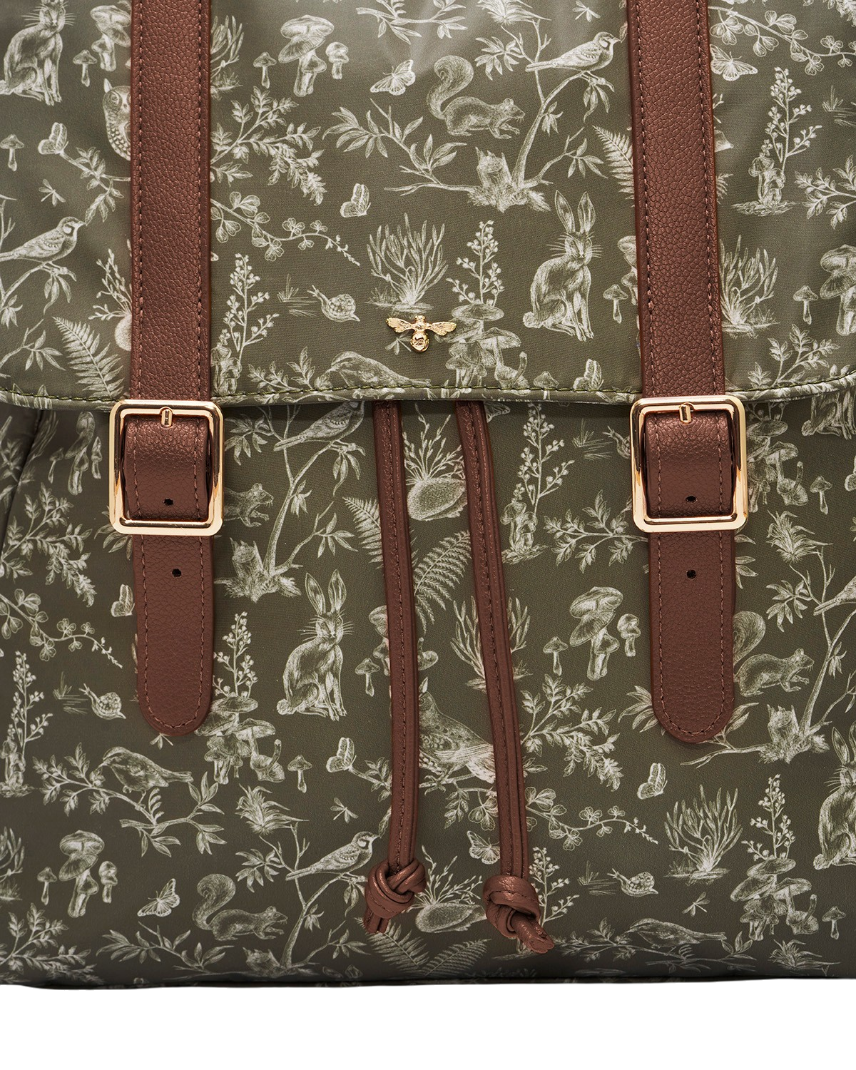 Flora Orla Scene Print Backpack, Alternate, color, Khaki
