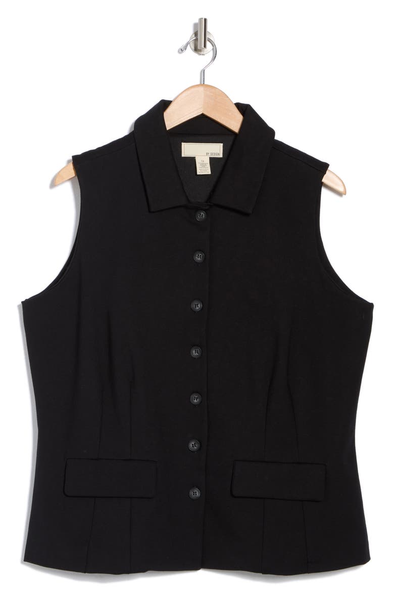 Ponte Vest, Alternate, color, BLACK