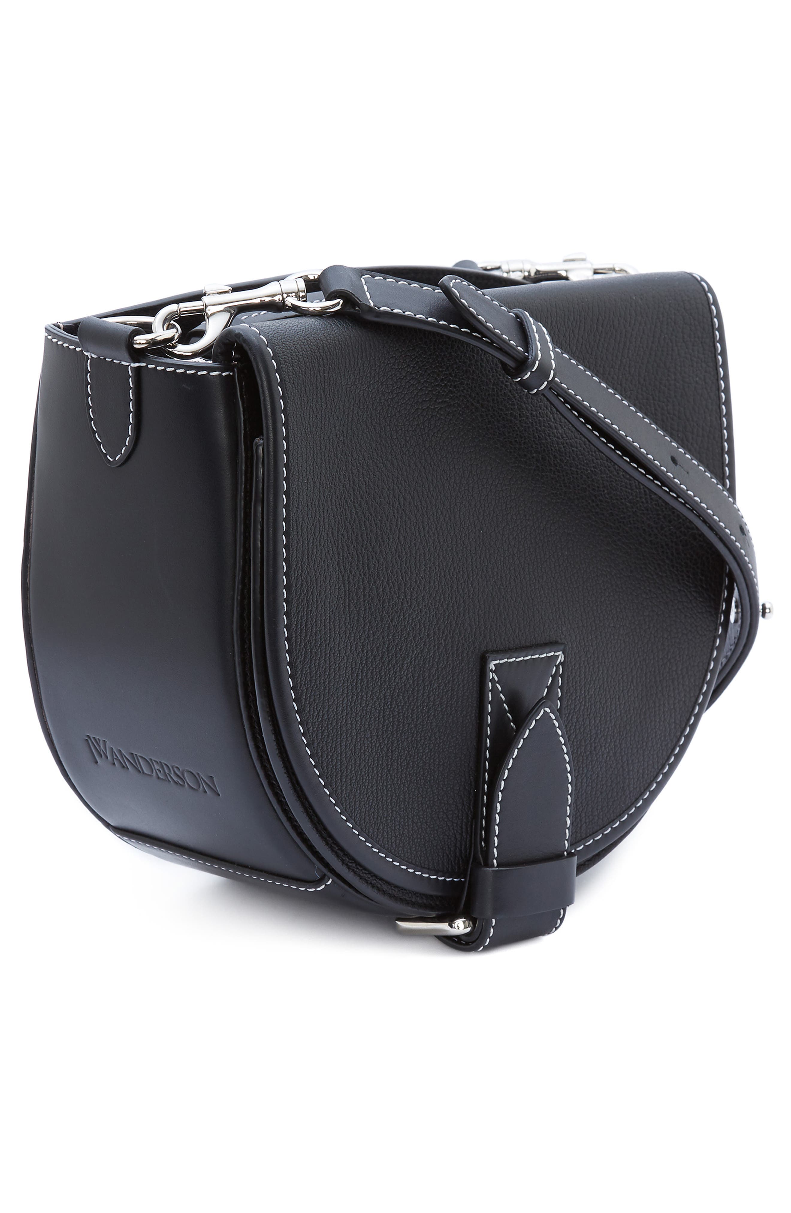 JW Anderson Small Bike Leather Crossbody Bag, Alternate, color, 