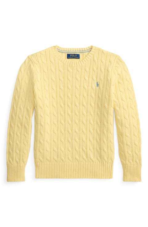 Kids' Cable Stitch Sweater (Big Kid)