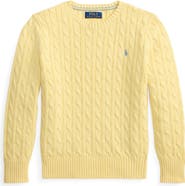 Polo Ralph Lauren Kids' Cable Stitch Sweater