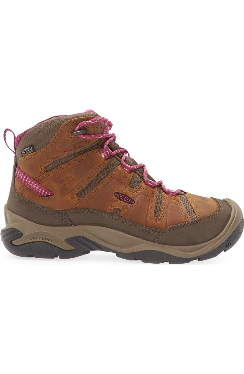 KEEN Circadia Waterproof Mid Hiking Shoe, Alternate, color,