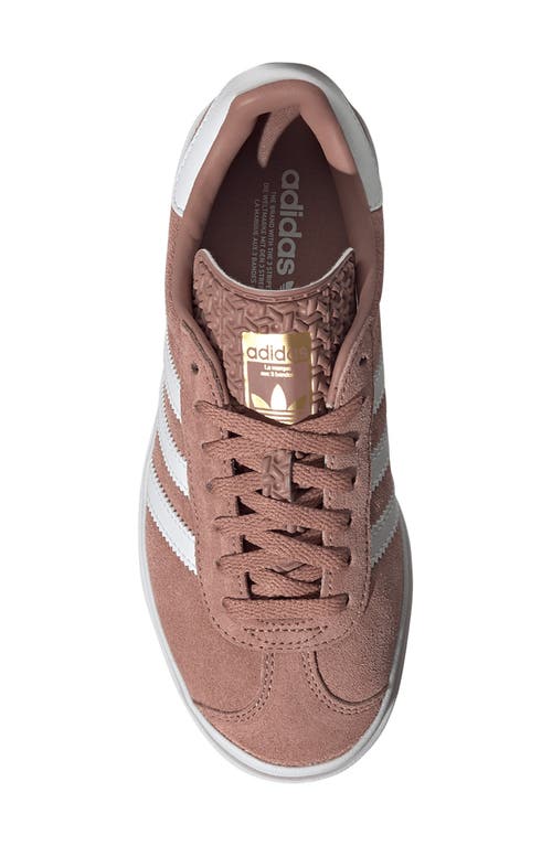 Adidas Originals Adidas Kids' Gazelle Bold Sneaker In Nude