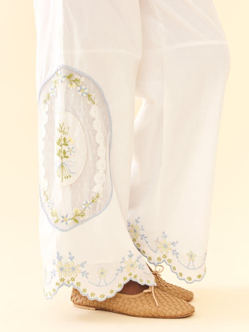 Eddy Juliana Pants In White
