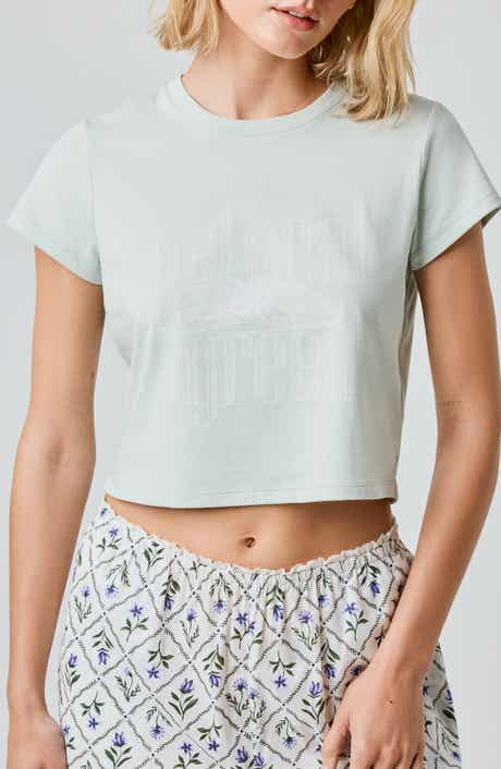 Florence by Mills Bethnal Green Crop Graphic T-Shirt