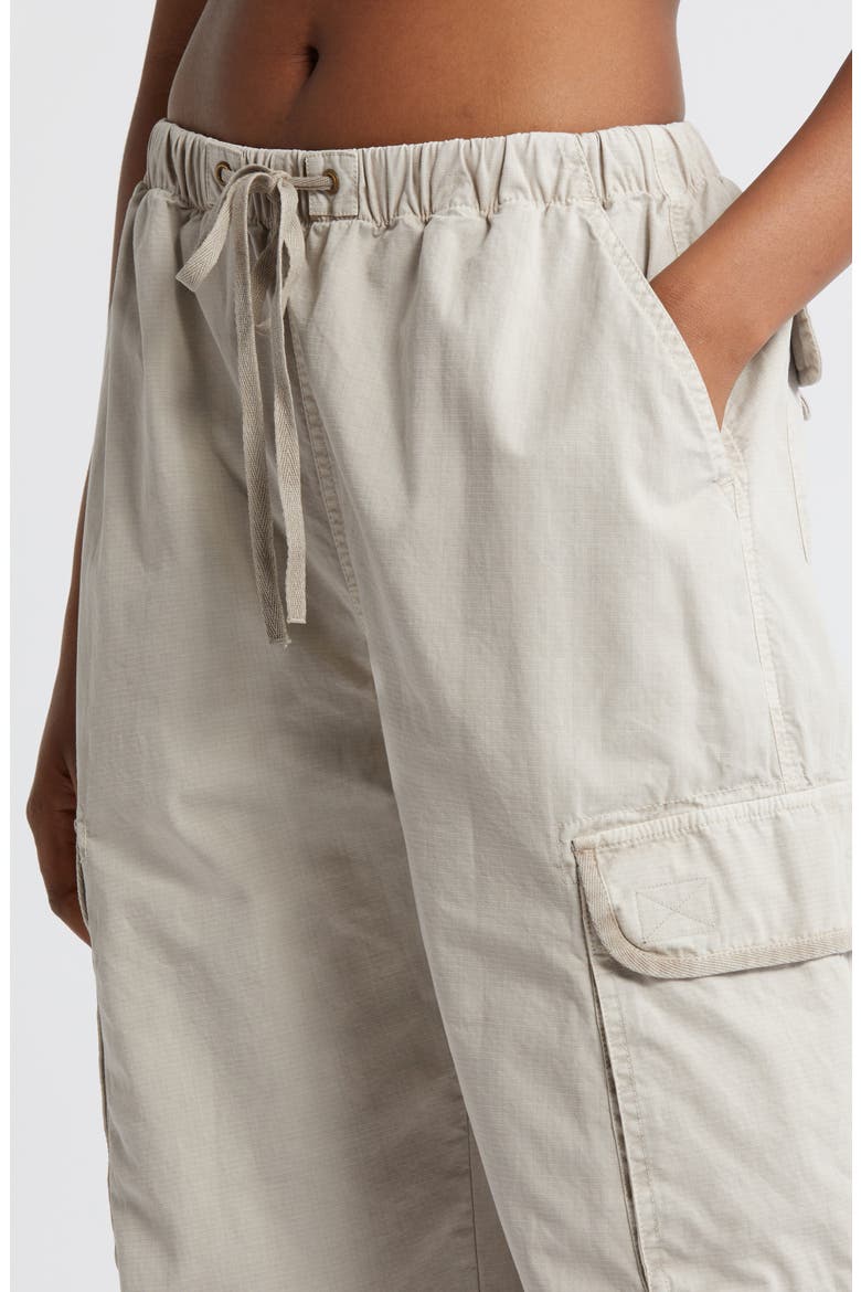 Parachute Cotton Cargo Pants, Alternate, color, BEIGE PUMICE
