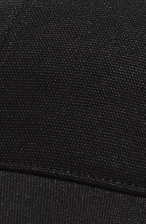 Nordstrom Weekend Wool Blend Adjustable Baseball Cap In Black