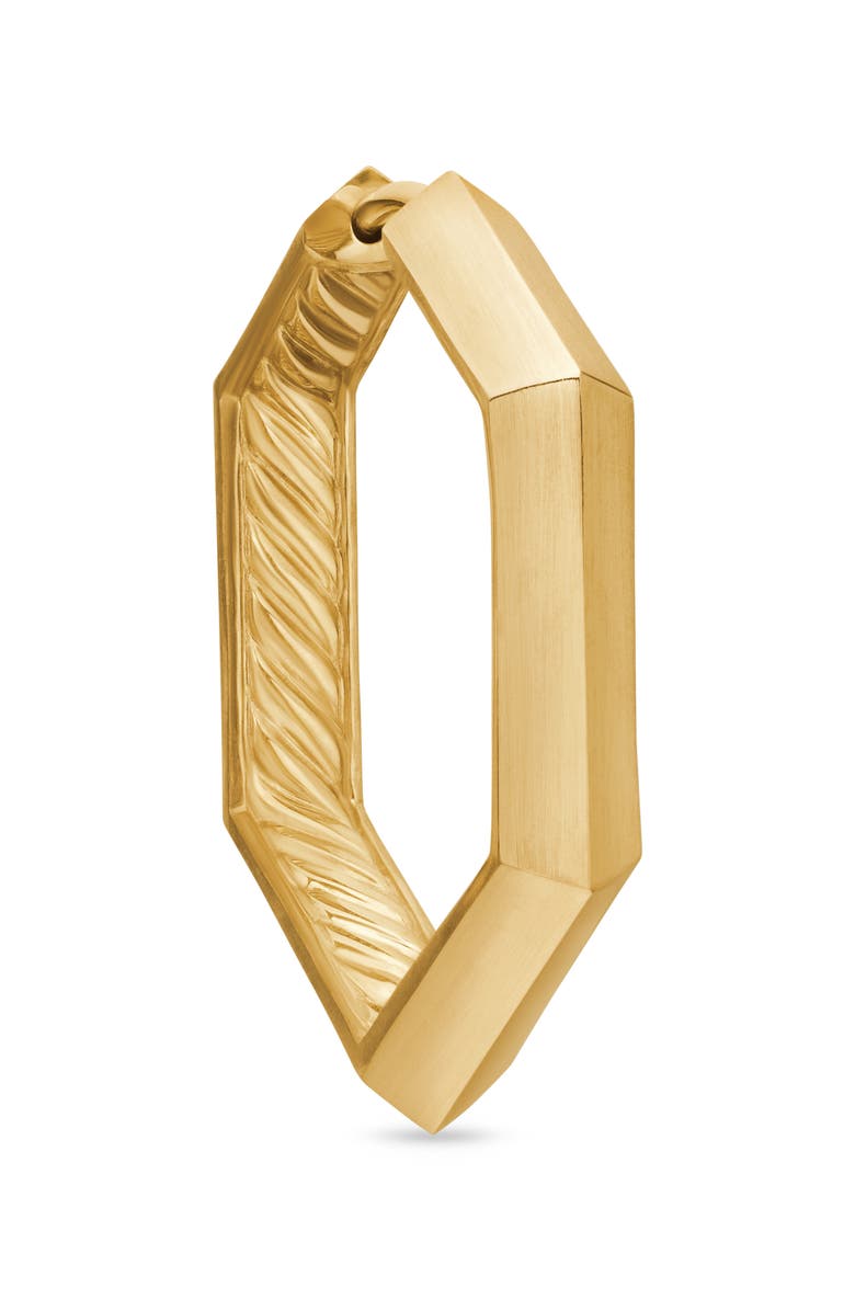 David Yurman Bold Hexagon Hoop Earrings, Alternate, color,