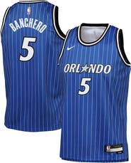 Nike Youth Nike Paolo Banchero Blue Orlando Magic Icon Edition Swingman Jersey