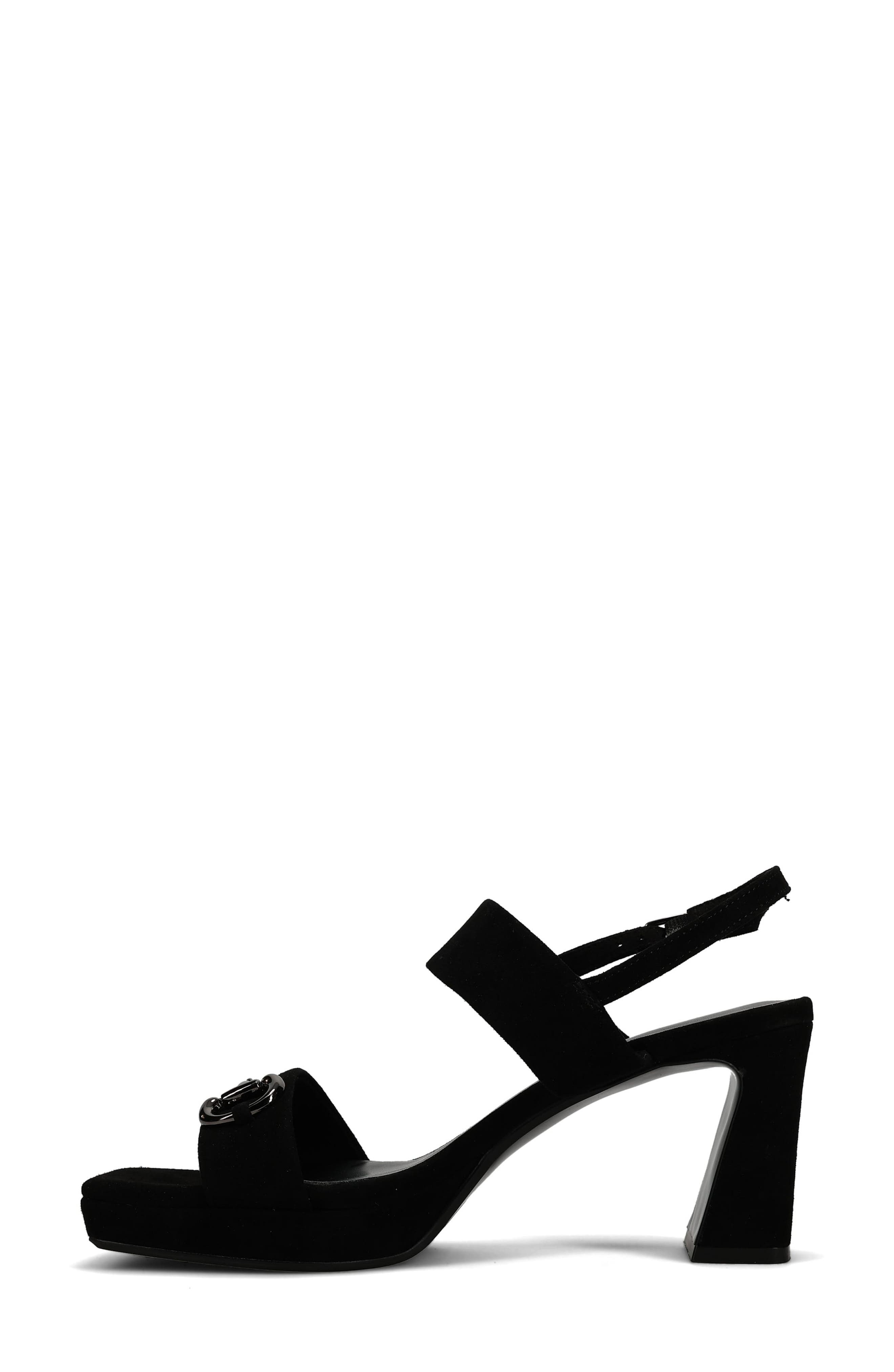 Morena Platform Sandal, Alternate, color, BLACK
