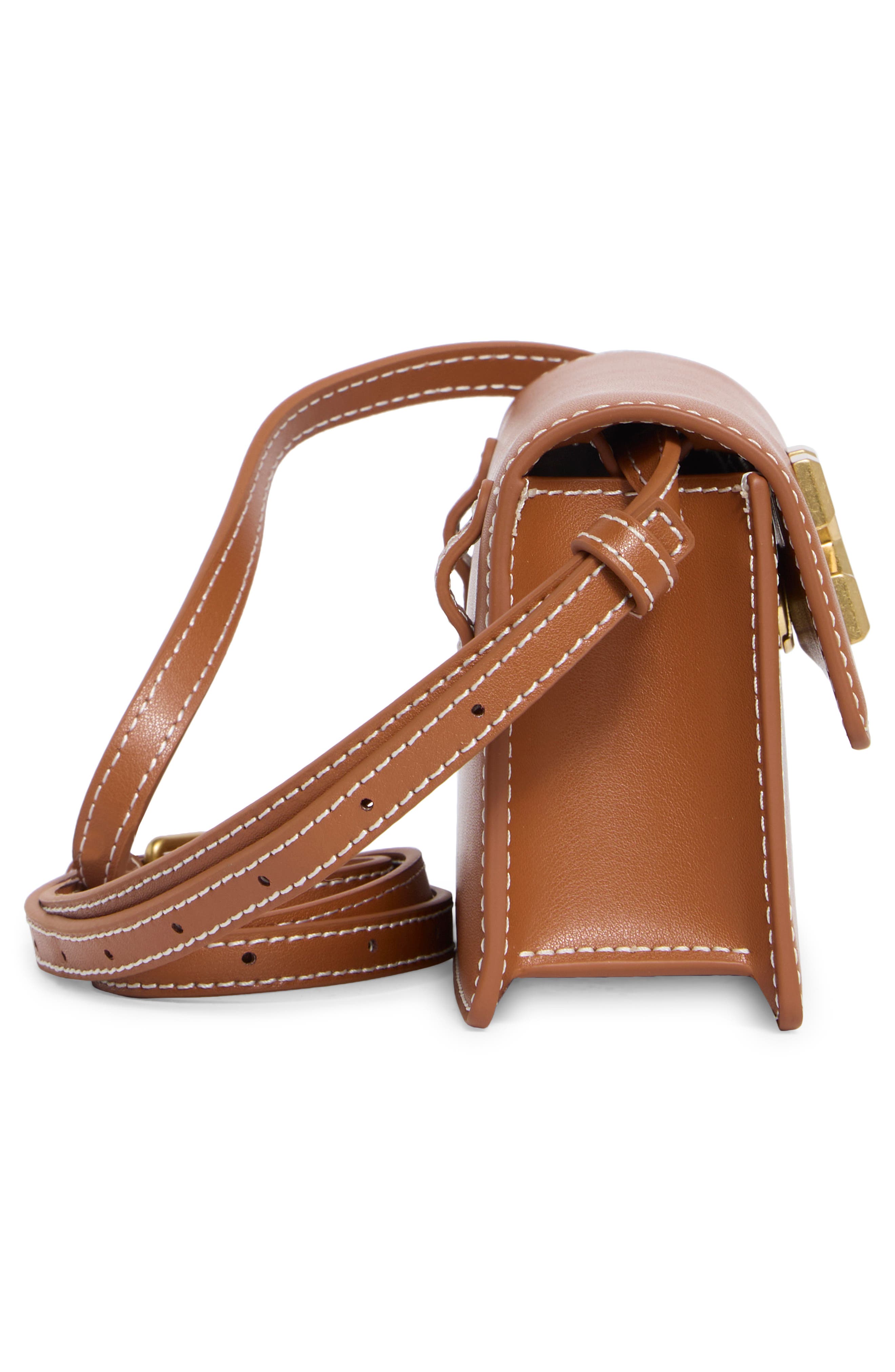Off-White Convertible Crossbody Belt Bag, Alternate, color, Natural