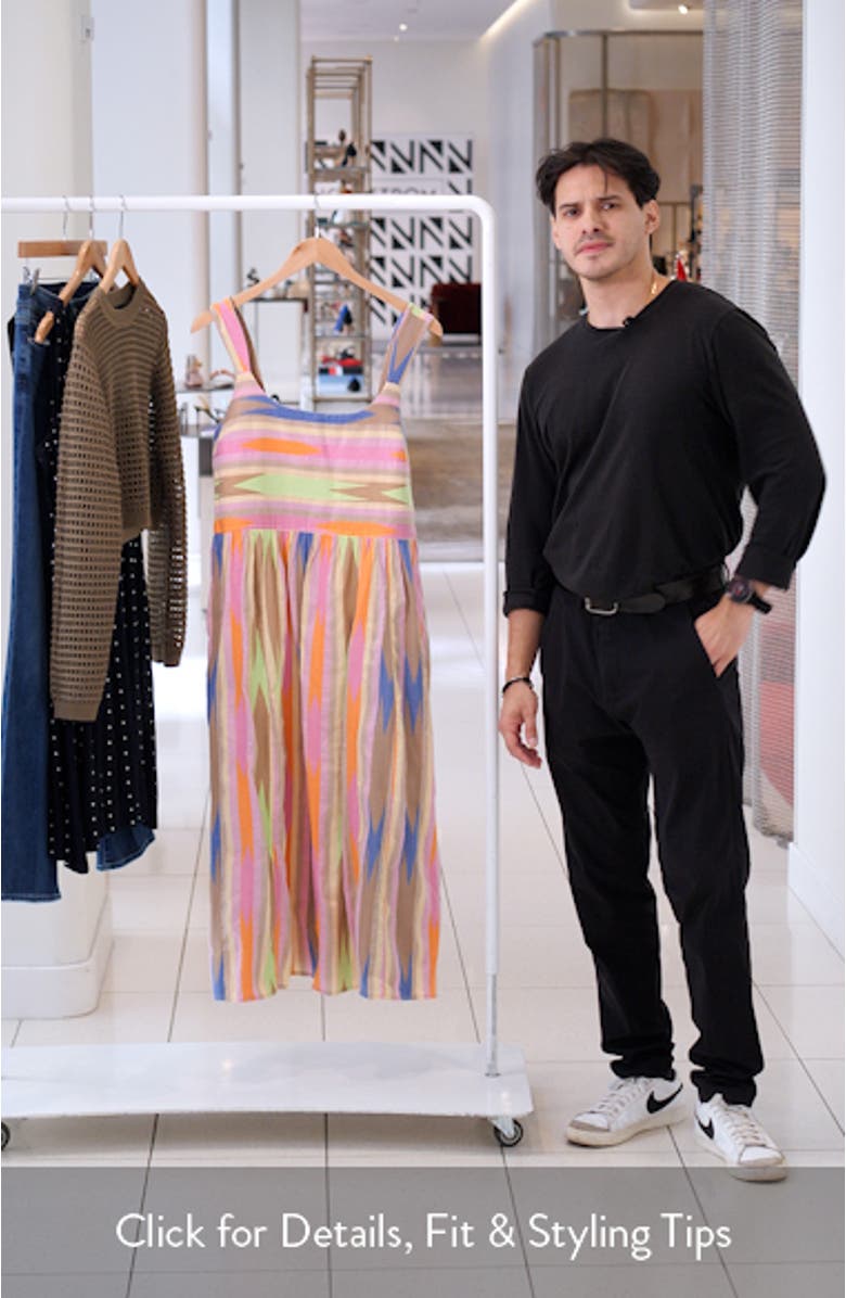 Heat Wave Sadie Stripe Sundress, sales video thumbnail