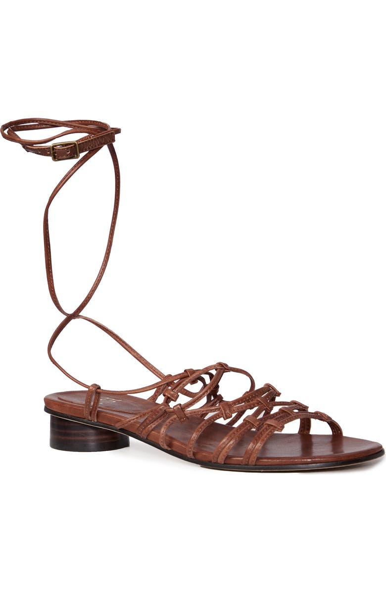 PAIGE Evan Ankle Tie Sandal, Main, color,