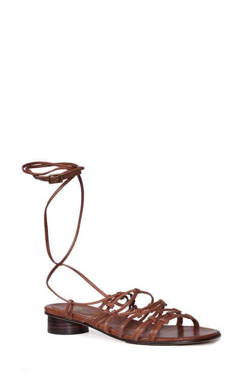 Evan Ankle Tie Sandal (Women)