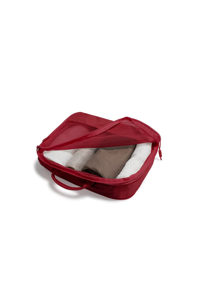 EcoTex® Compression Packing Cube 4 Piece Set, Alternate, color, Red Maple
