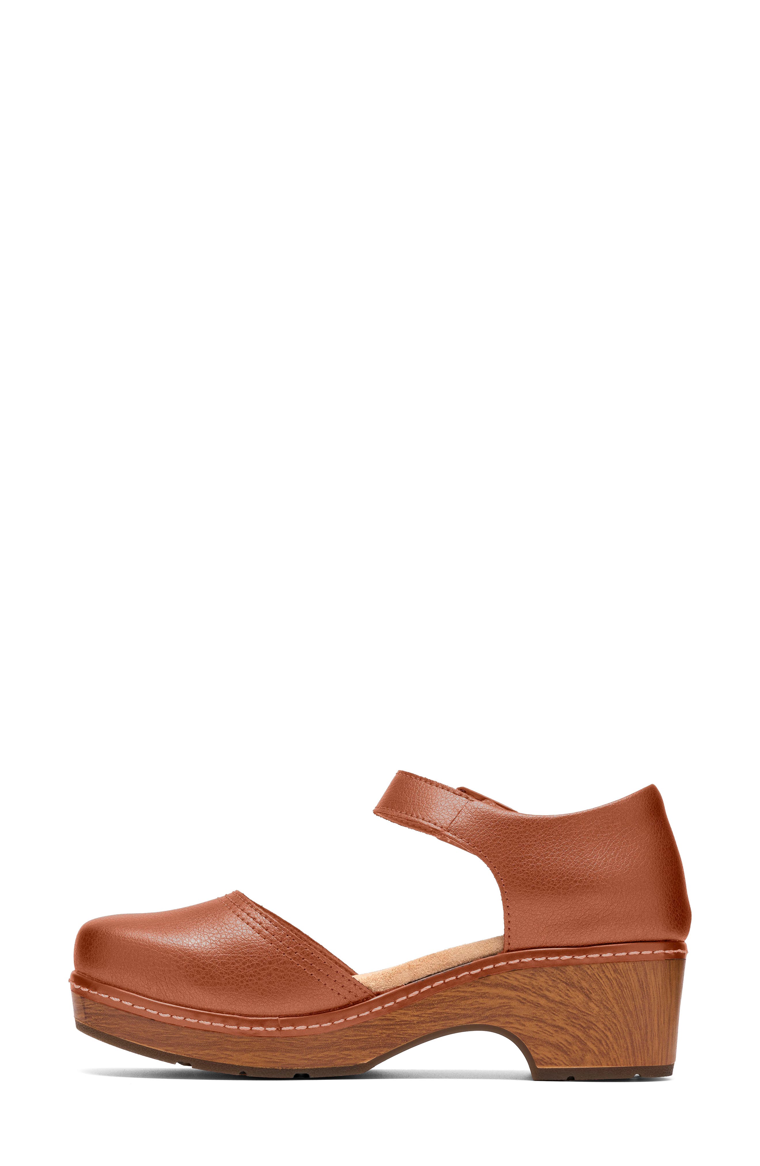 Paizlee Leah Ankle Strap Platform Pump, Alternate, color, CINNAMON LEATHER