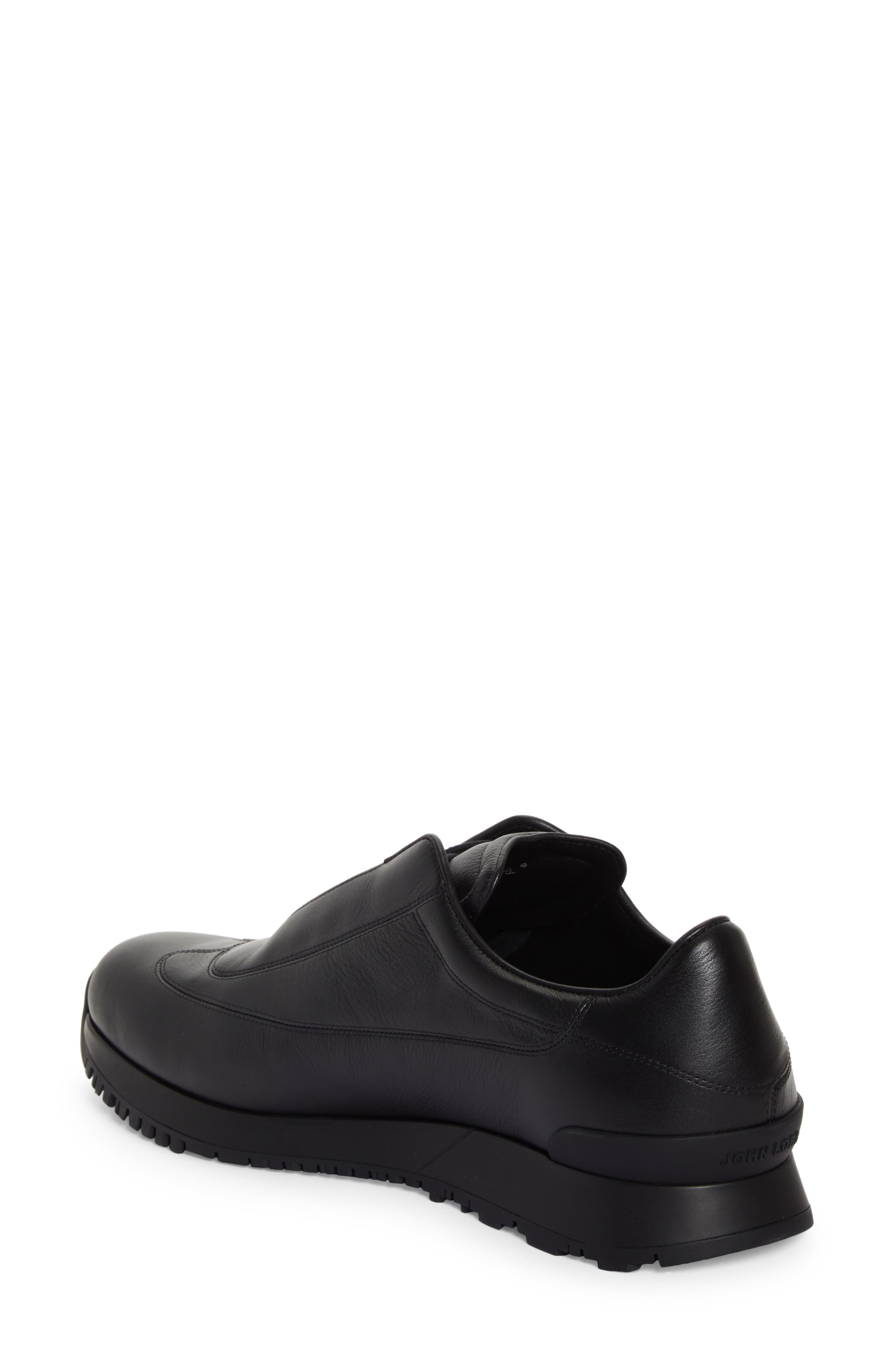 John Lobb River Leather Sneaker, Alternate, color, 