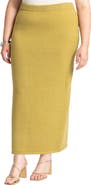 ELOQUII Sweater Maxi Skirt