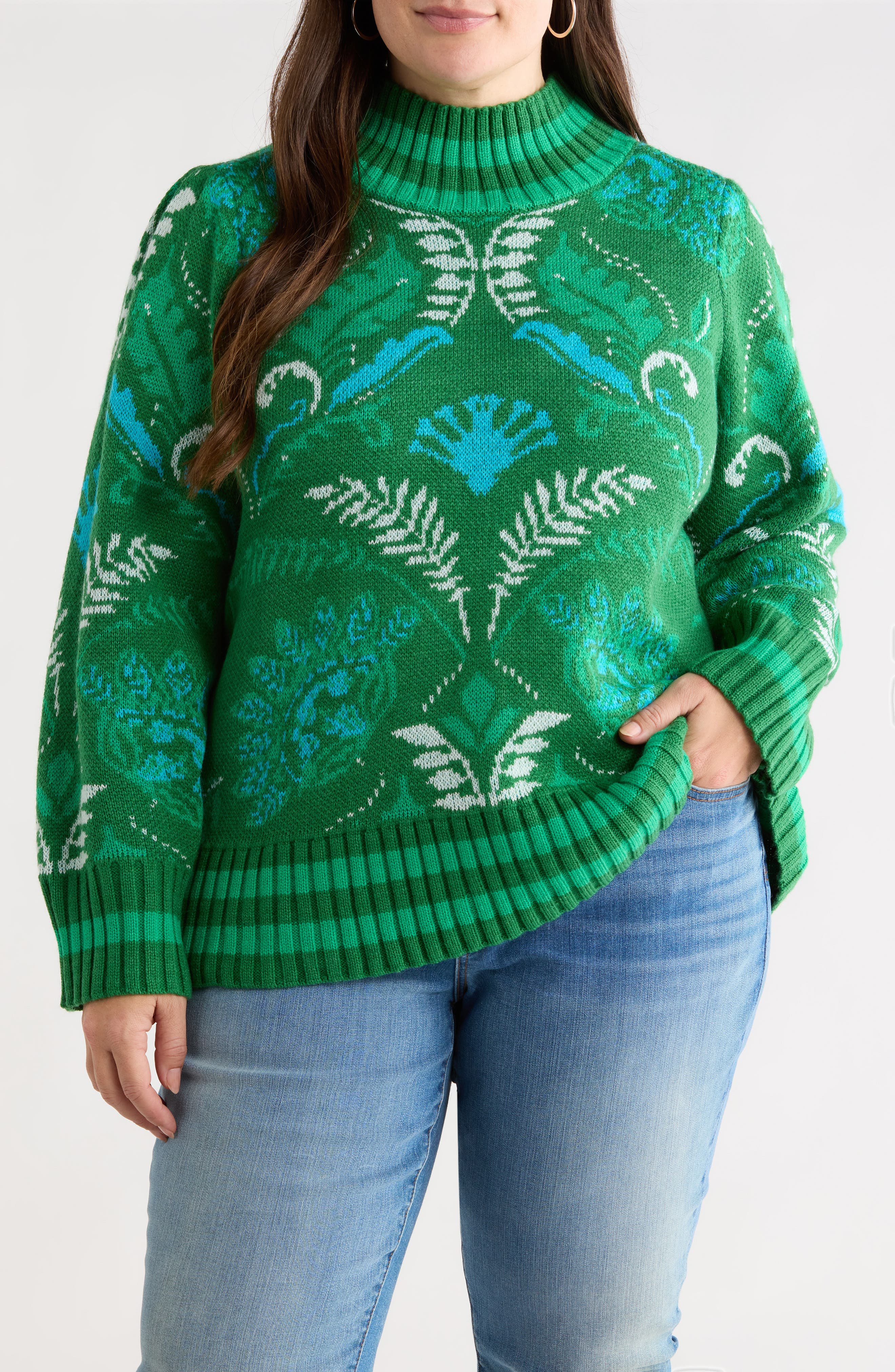 Verda Mock Neck Sweater