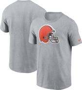 Nike Men's Nike  Gray Cleveland Browns Logo Essential T-Shirt