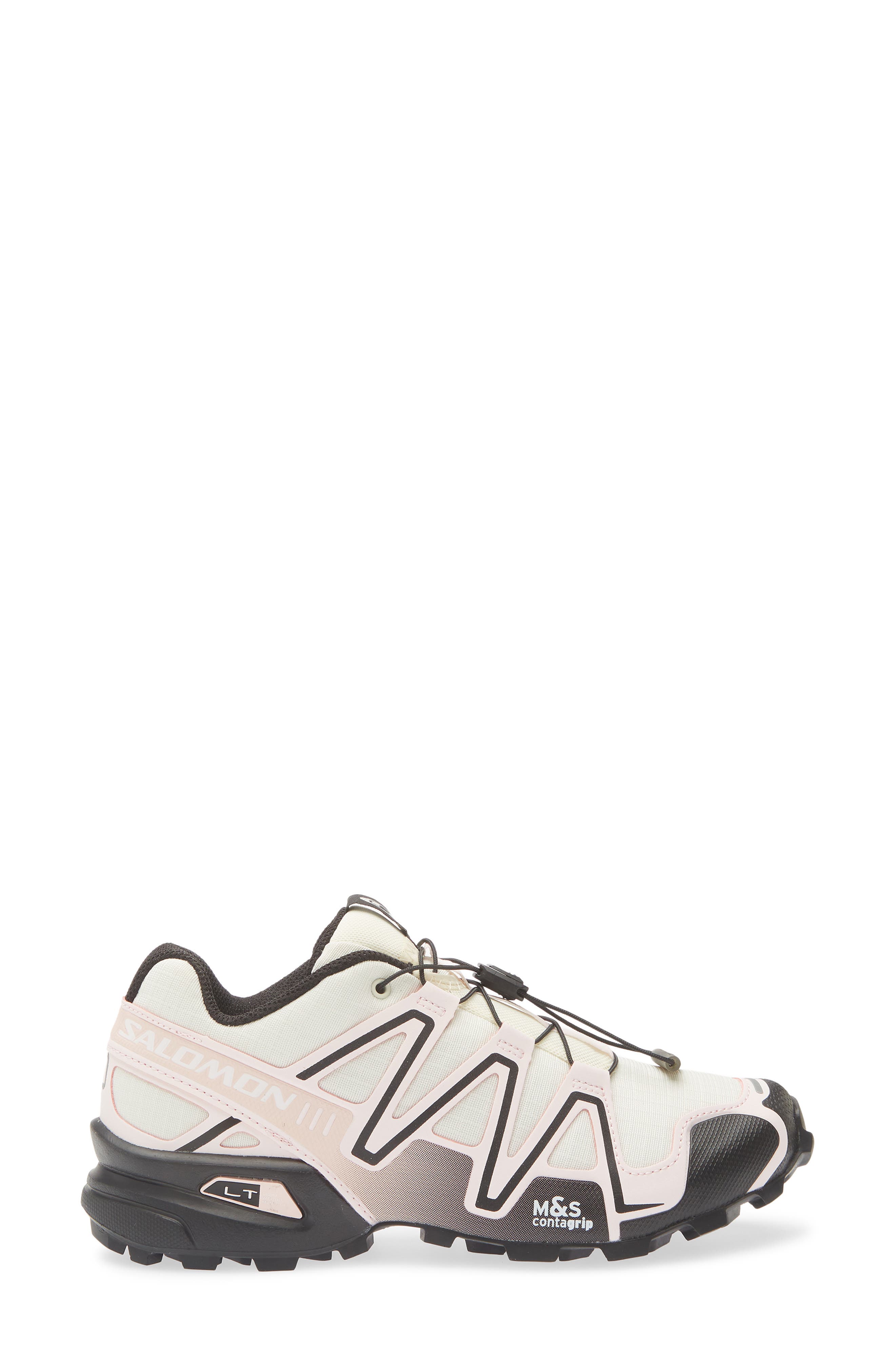 Salomon Gender Inclusive Speedcross 3 Sneaker, Alternate, color, Vanilla Ice