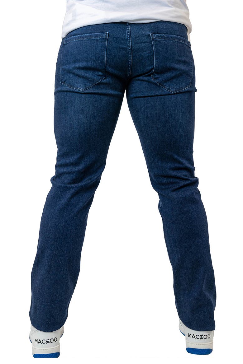 Torn Stretch Denim Jeans, Alternate, color, BLUE