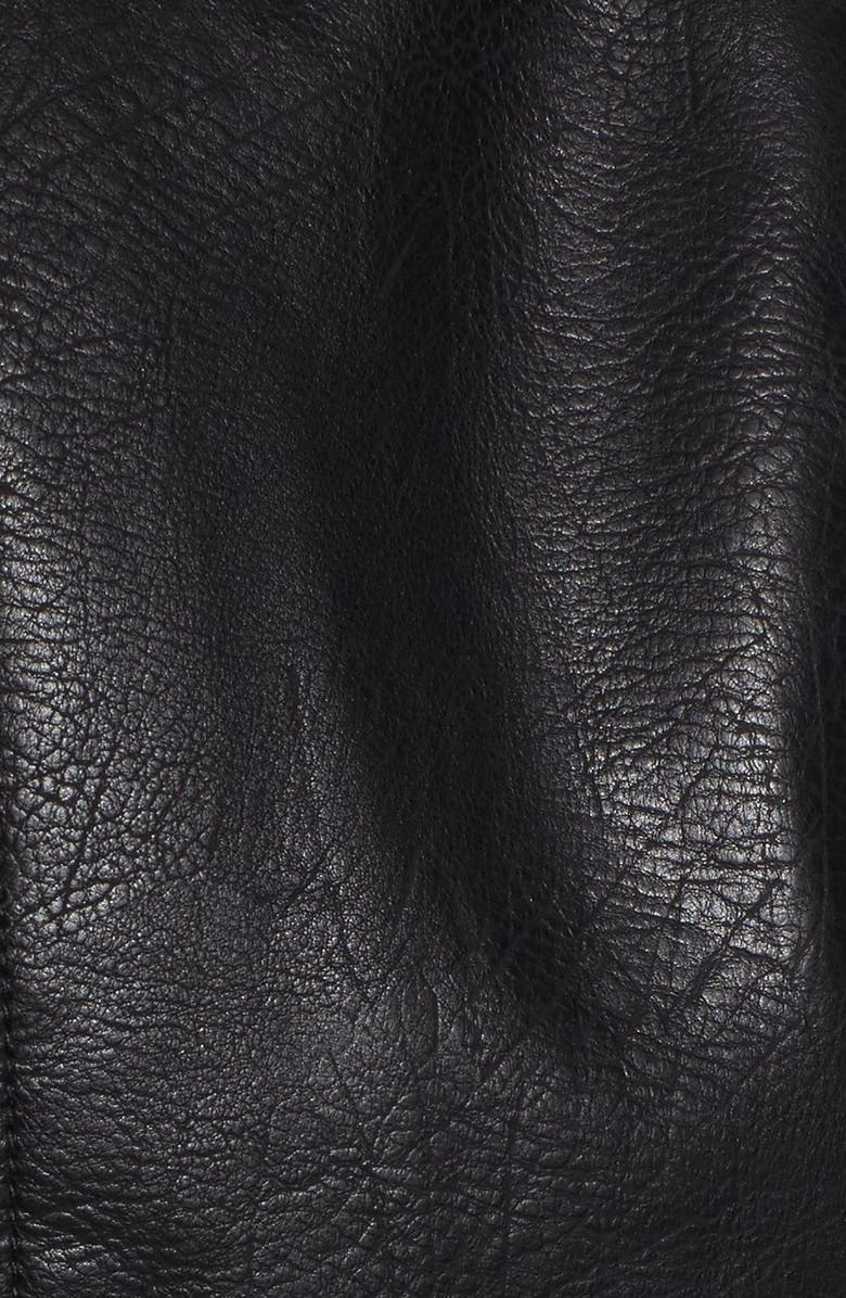 Steve Madden Studded Faux Leather Biker Jacket, Alternate, color, 