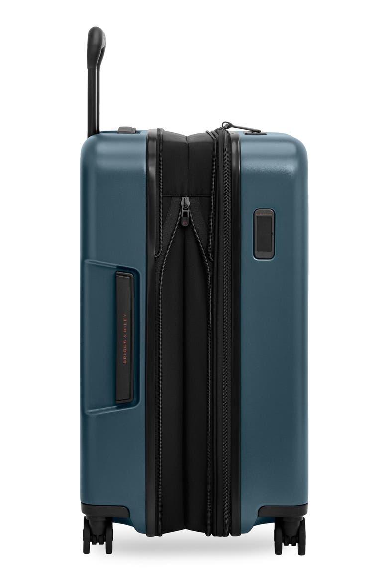 ZDX Essential 22 Inch Hardside Carry-On Spinner Luggage, Alternate, color, OCEAN