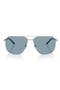  Matte Silver / Light Blue