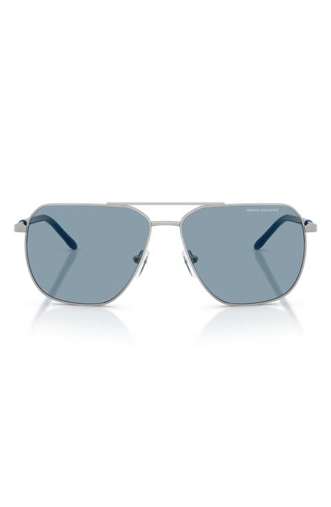 59mm Pilot Sunglasses