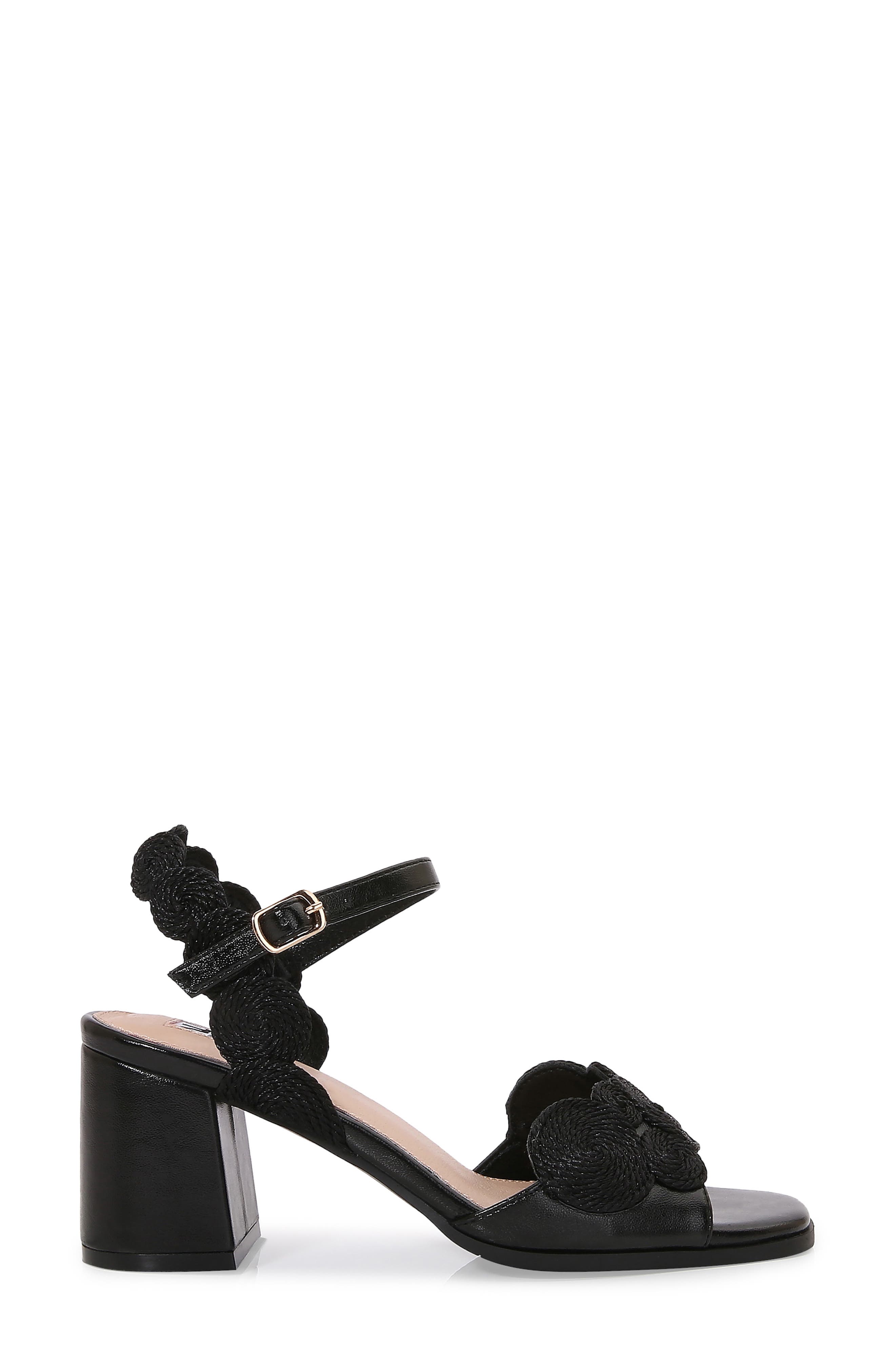 NINETY UNION Valerie Sandal, Alternate, color, Black