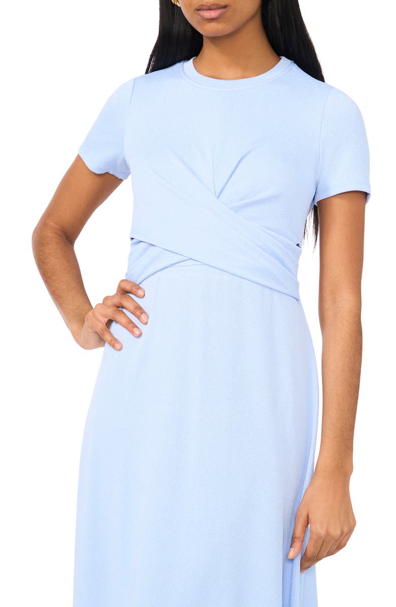 Crossover Bodice Maxi Dress