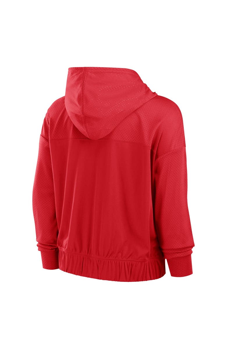 FANATICS Women's Fanatics Red Kansas City Chiefs Script Lock Full-Zip Hoodie, Alternate, color, 