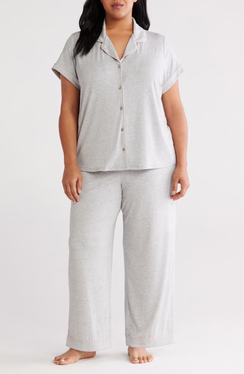 Moonlight Eco Crop Pajamas (Plus Size)