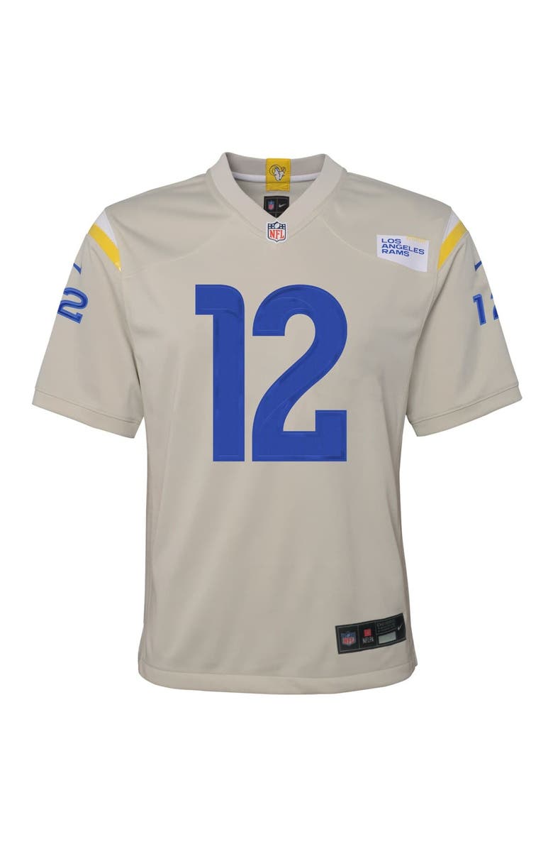 Nike Youth Nike Puka Nacua Cream Los Angeles Rams Alternate Game Jersey, Alternate, color, Cream