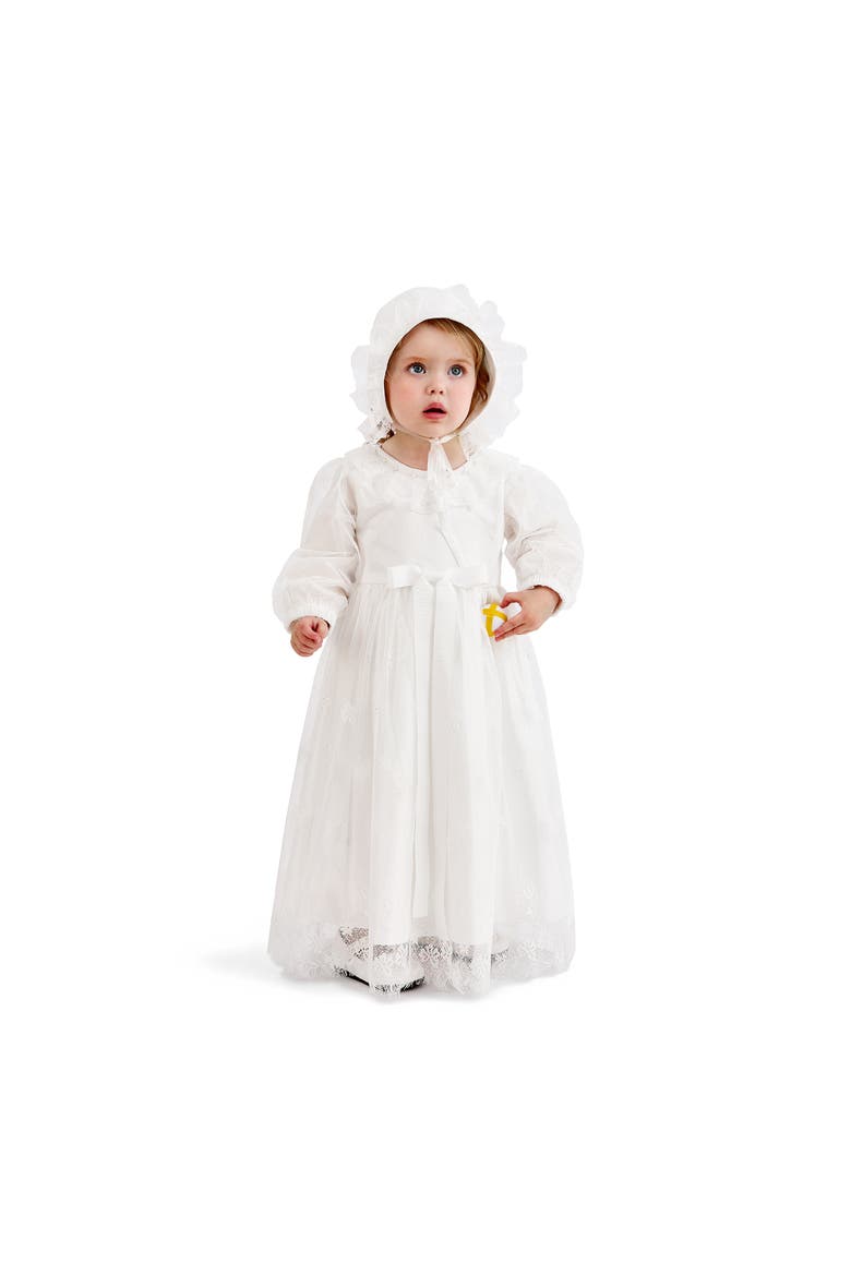 Lace Sorellia Dress, Main, color, White