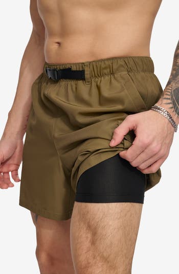 Cargo Volley Stretch Swim Trunks