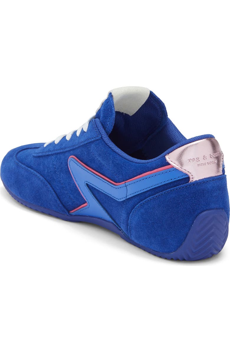 rag & bone Retro Runner Slim Ultra Sneaker, Alternate, color, Ultra Blue Suede