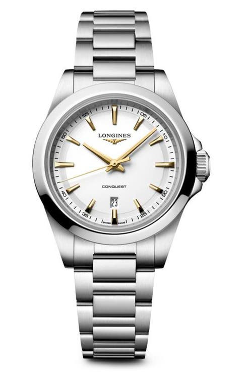 Conquest Bracelet Watch, 30mm