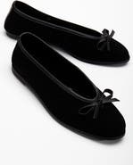Forever & Always Shoes Freya Leather Ballerina Flats