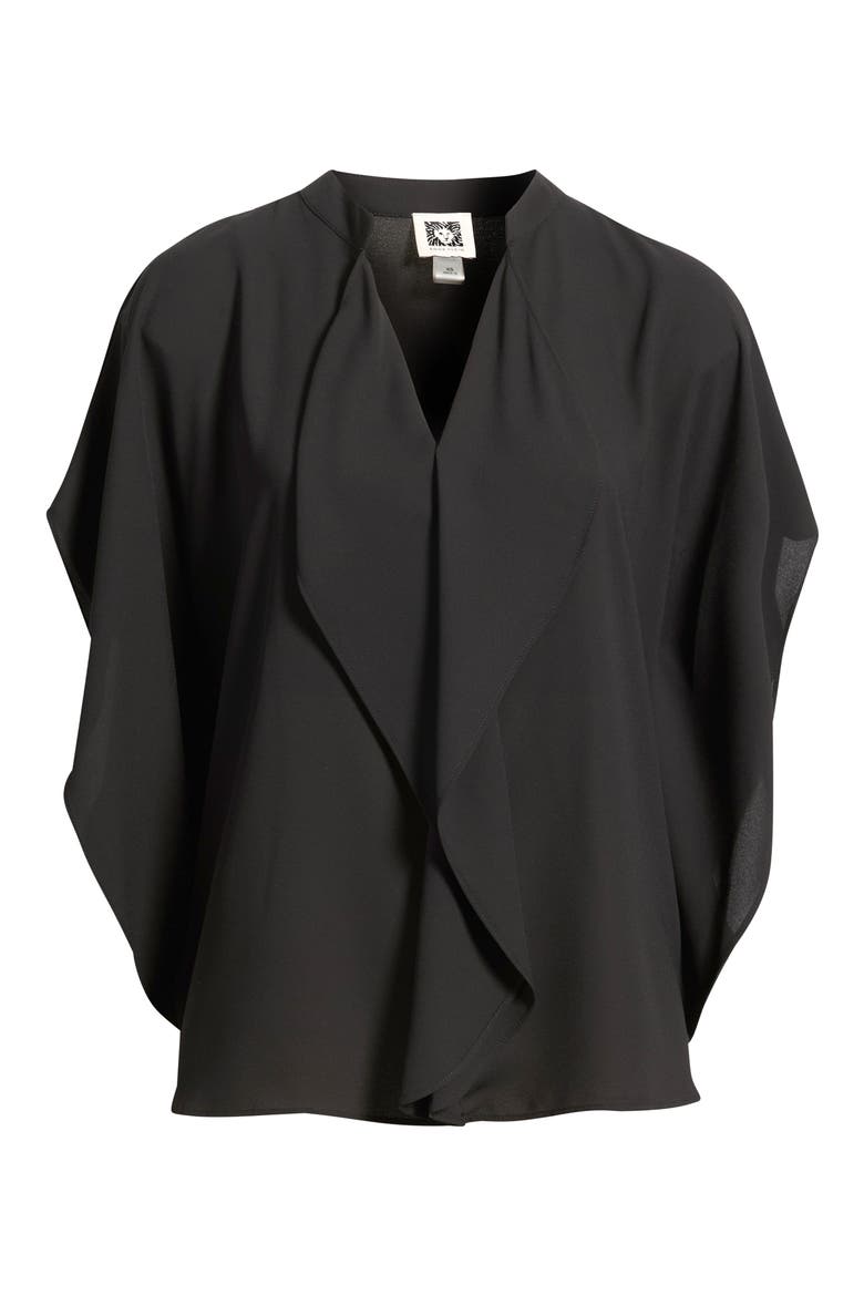 Flutter Dolman Top, Main, color, ANNE BLACK