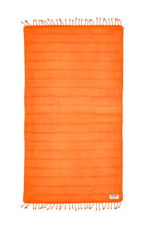 Sunkissed Sand Free Beach Towel In Jaipur Orange