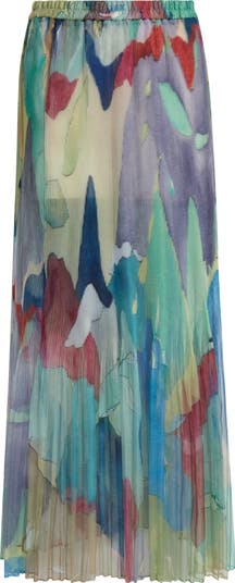 ★EENK★ Organza Layered Long Skirt Organza Layered Long Skirt - Cream : EENK SHOP