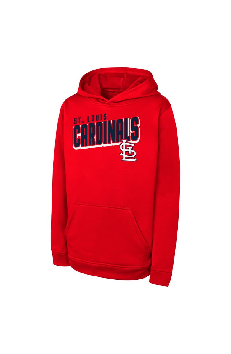 Outerstuff Youth Red St. Louis Cardinals Cyber Punk Pullover Hoodie, Main, color, Red