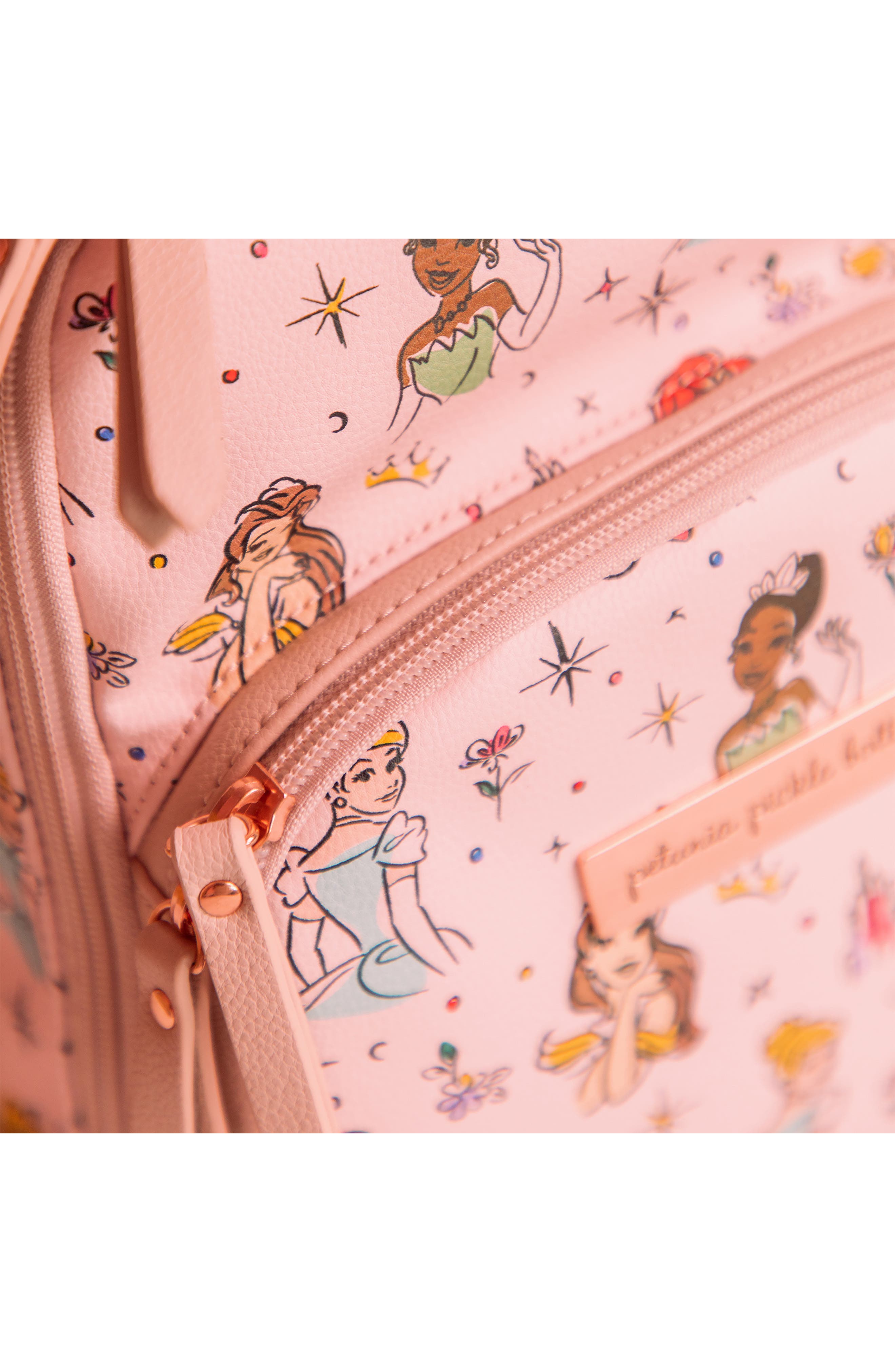 Petunia Pickle Bottom x Disney Princess Crisscross Sling Bag, Alternate, color, 