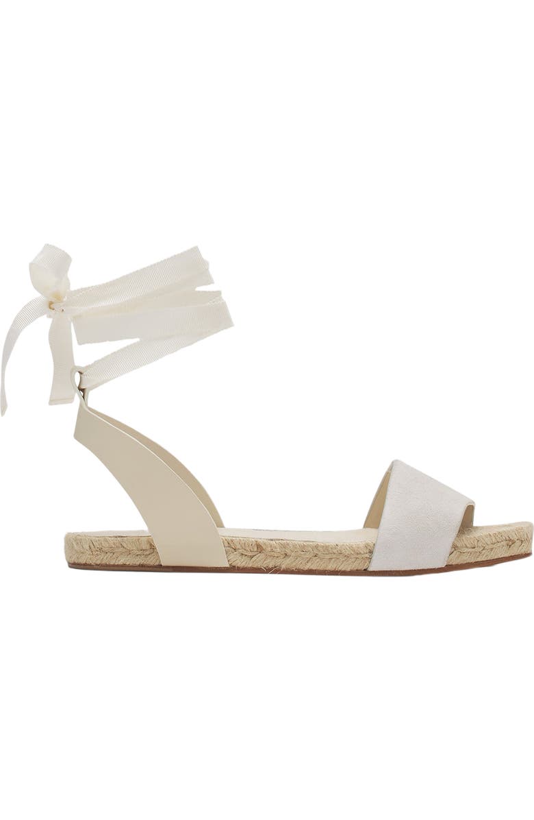 Lanvin Domra Flat Suede Sandals, Main, color,